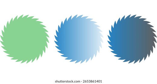 Set of Starburst speech bubbles collection. Empty speech bubbles symbol. Vector Illustration.