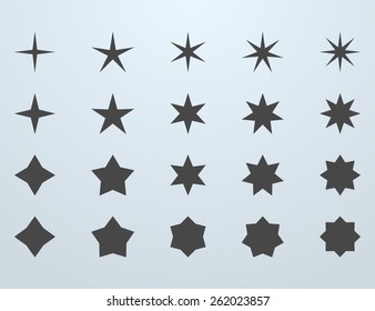 Set of stars