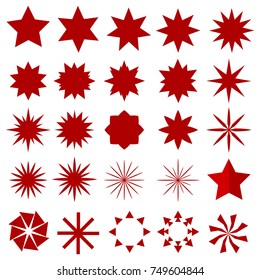 Set of stars
