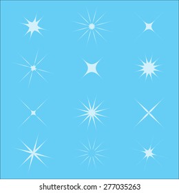 Set of STARS. EPS 10