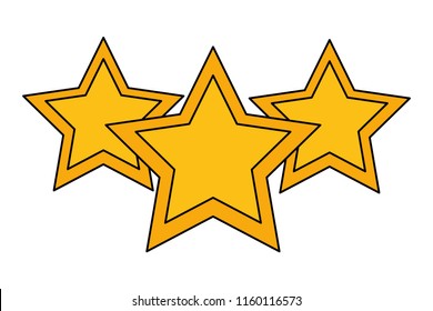 set stars party decoration
