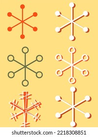Set of Stars in vectorial images