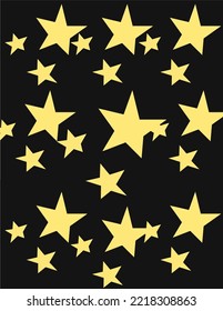 Set of Stars in vectorial images