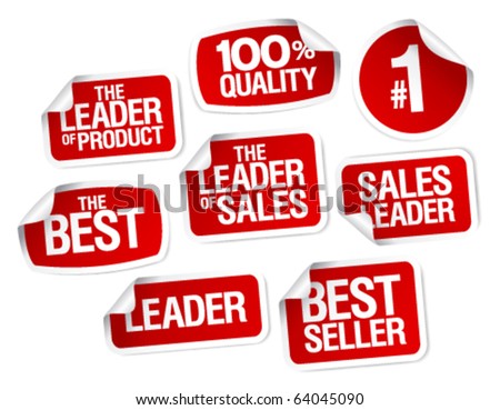 Set of stickers for best sales