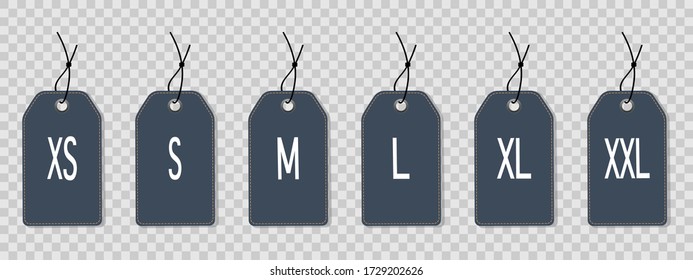 Set of stickers for clothes. Vector illustration