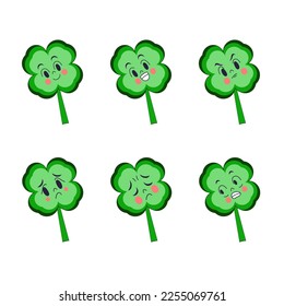 Juego de stickers Clover para Sainted Patrick