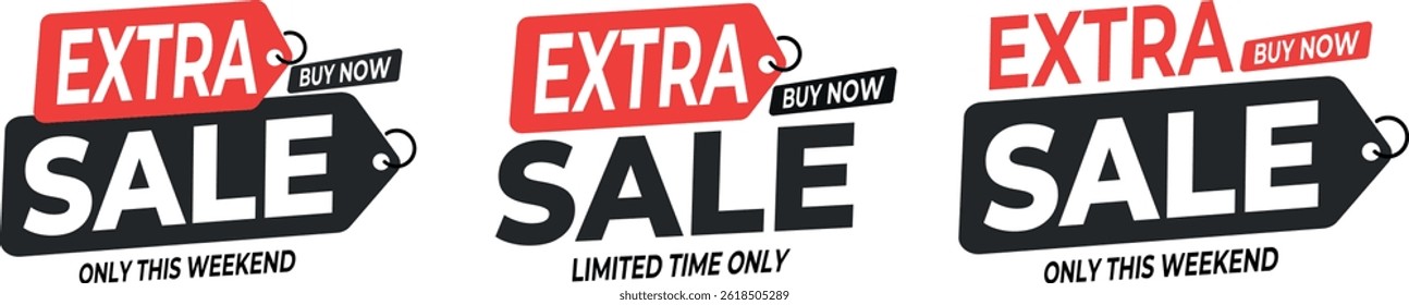 Set of stickers with limited time and quantity bonuses. Hot offer icons for shopping, sales and discounts. For marketing campaigns. Vector illustration on white background eps 10