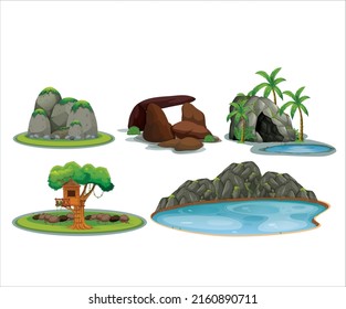 Stein und Natur