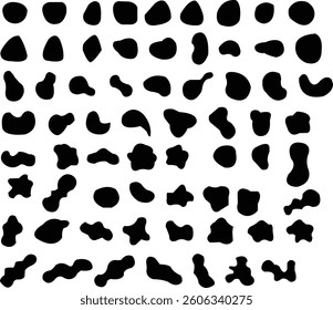 Set of Stones shapes - Abstract Shapes