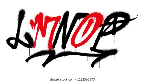 Set street type calligraphy design alphabet graffiti style tag letters write marker brush ink or aerosol paint spray. Free wildstyle for wall city urban. Modern vector style illustration art print.
