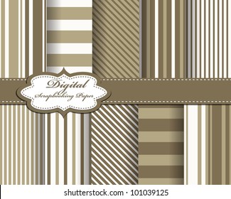 set of strip vector paper for scrapbook