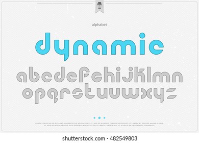 set of stylish alphabet letters on grunge paper texture. vector font type design. regular lettering symbols. modern poster typesetting template. decorative typeface icons