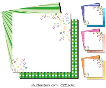Set stylish and universal backgrounds.Vector, part 29, vector illustration