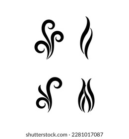 Set of Stylized Flora Elements - Flowers Pattern for Decor, or Frames Border Isolated Element for Ideas Decorating the Body of Women, Men and Girls Arm, and Other Body Parts on White