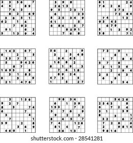 Set of sudoku