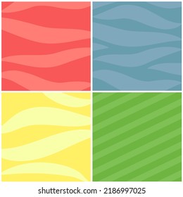 A set of summer backgrounds for business cards, postcards, flyers.