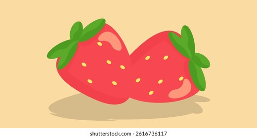 Set of summer backgrounds with fruits in a stylized steel. Vector backgrounds.