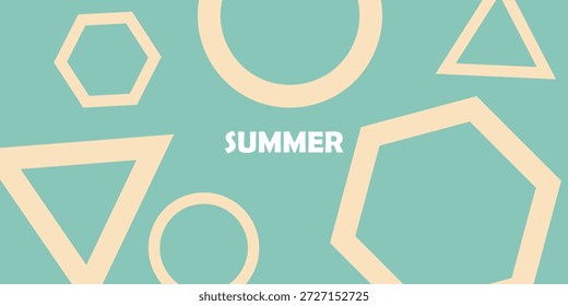 Set von Sommerbezügen mit glatten abstrakten organischen Linien. Chaotisch grüne, rosa und violett handgezeichnete Schleifenlinien auf pastellfarbenem Hintergrund. Künstlerisches Design für Banner oder Plakate. Flache Vektorgrafik