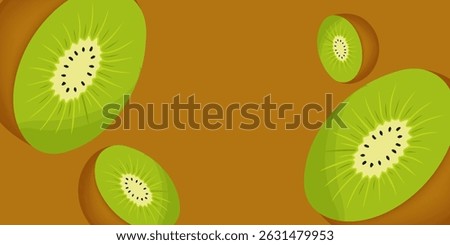 set of summer fruit in abstract poster, card, banner design, realistic juice pattern seamless background with fruits, lemon, watermelon, kiwi, cover template for brochure, flyer, and  restaurant use.
