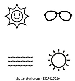 set of summer icon 