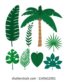 Set of summer icons
