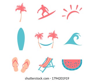 Juego De Doodle De Verano 