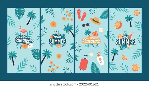 Conjunto de historias de verano