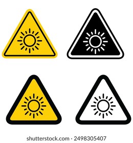 Set of Sun protection factor icon, uv radiation block symbol, sun protect skin vector illustration .