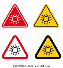 Set of Sun protection factor icon, uv radiation block symbol, sun protect skin vector illustration .