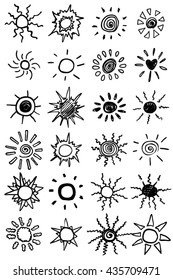 Set of Sun Signs