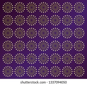 set sunburst pattern background