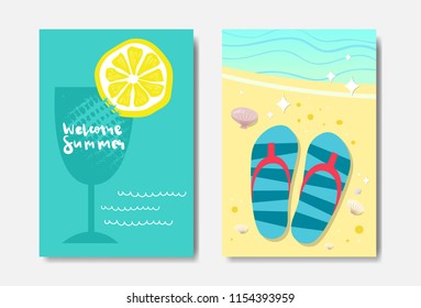 set sunny beach badge Isolated Typographic Design Label. Season Holidays lettering for logo,Templates, invitation, greeting card, prints and posters. vector illustration