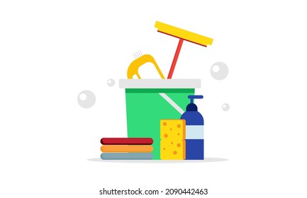 Set Surface Cleaning Equipment Logo Stock Vector (Royalty Free ...