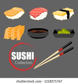 set of sushi collection