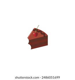 set of sweet chocolate vector elements sweet