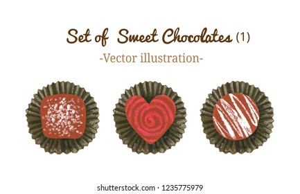 Set of Sweet Chocolates (ver.1)