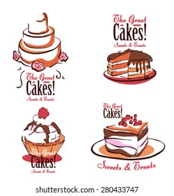 Set of sweets