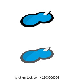 a set of swimming pool icons