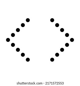 Set of Swipe up internet button, online web design arrow move icon, vector illustration .