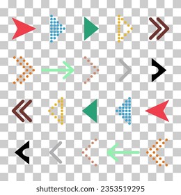 Set of Swipe up internet button, online web design arrow move icon, vector illustration .