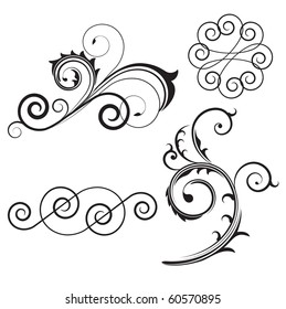 set of swirl elements