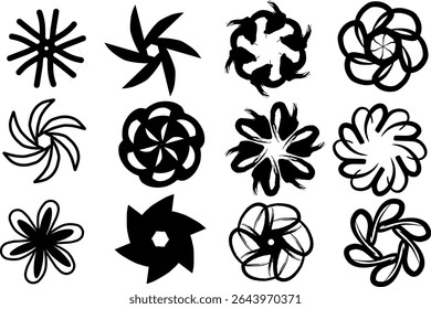 Set of symbol icon vector PNG