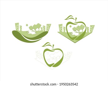 
set of symbols, emblems of the urban environment and its conservation