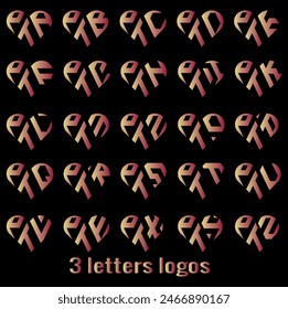 set of symbols letter logo design,PTA,PTB,PTC,PTD,PTE,PTF,PTG,PTH,PTI,PTJ,PTK,PTL,PTM,PTN,PTO,PTP,PTQ,PTR,PTS,PTT,PTU,PTV,PTW,PTX,PTY,PTZ,