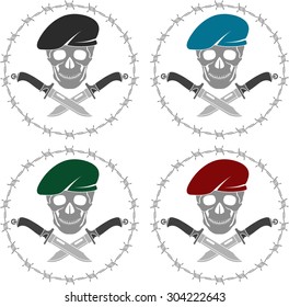 set of symbols of special forces
