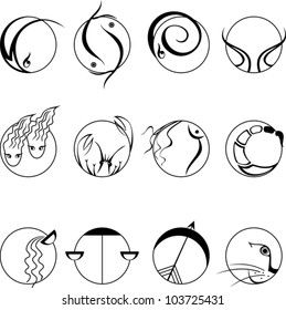 set of symbols Zodiac