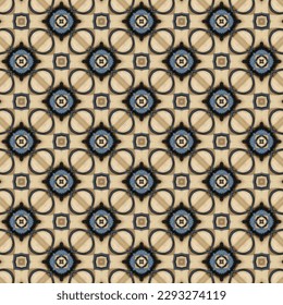Set of symmetrical abstrac modern simple background pattern vector. Retro background fabric. Vintage check colour
