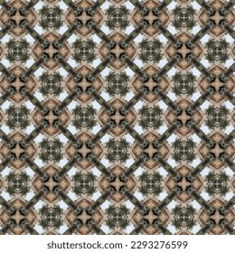 Set of symmetrical abstract modern simple background pattern vector. Retro background fabric. Vintage check colour