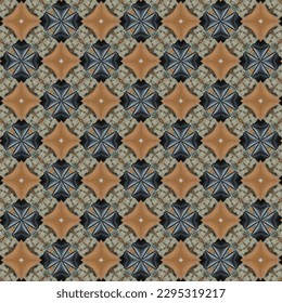 Set of symmetrical abstract  pattern vector. Retro background fabric. Vintage check color geometric texture for textile print, wrapping paper, gift card, wallpaper flat design.