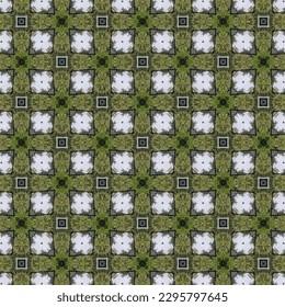 Set of symmetrical abstract  pattern vector. Retro background fabric. Vintage check color geometric texture for textile print, wrapping paper, gift card, wallpaper flat design.
